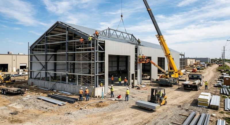Warehouse Garage Construction in Charleston, SC