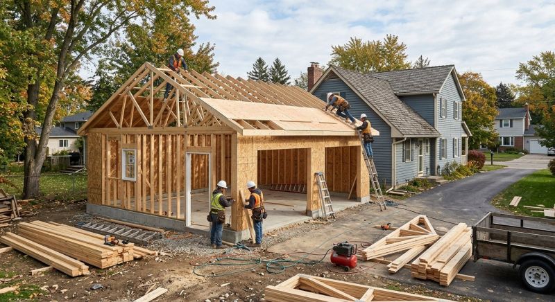 Garage Construction in Charleston, SC
