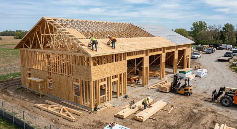 Industrial Garage Construction in Pearland, TX