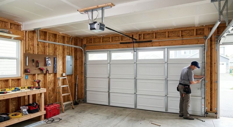 Three Car Garage Installation in Houston, TX