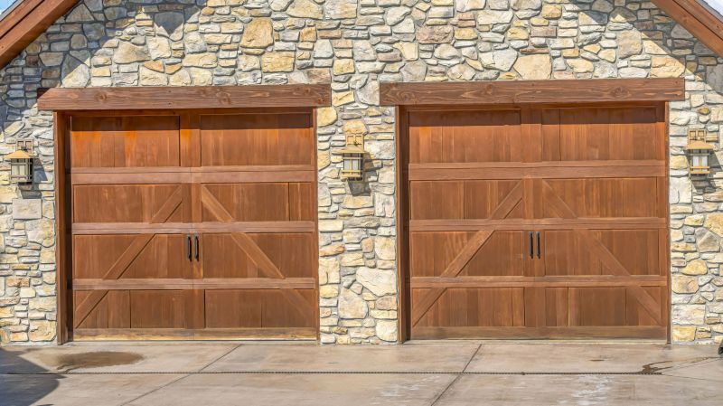 Wood Garage Door Installation in Fairfax, VA